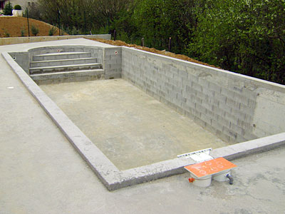 Création piscine béton dans le Val-de-Marne