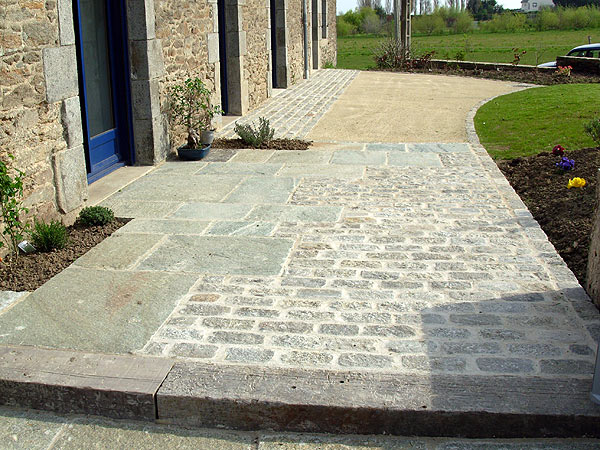 Dallage, terrasse, chape pavée à Ormesson-sur-Marne